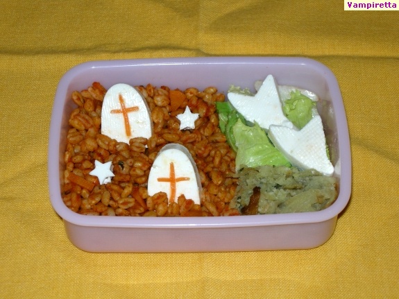 Bento Halloween - Cimitero Notturno