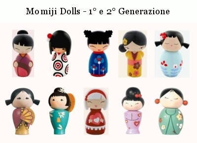 bamboline giapponesi