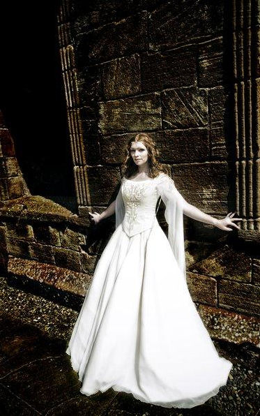 Vestito celtico da sposa hotsell