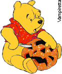 Winnie The Pooh intaglia una zucca