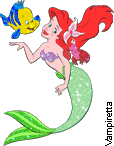 La Sirenetta - Ariel, Flounder e Sebastian